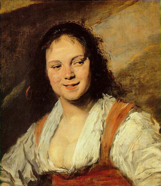 Frans Hals The Gypsy Girl France oil painting art